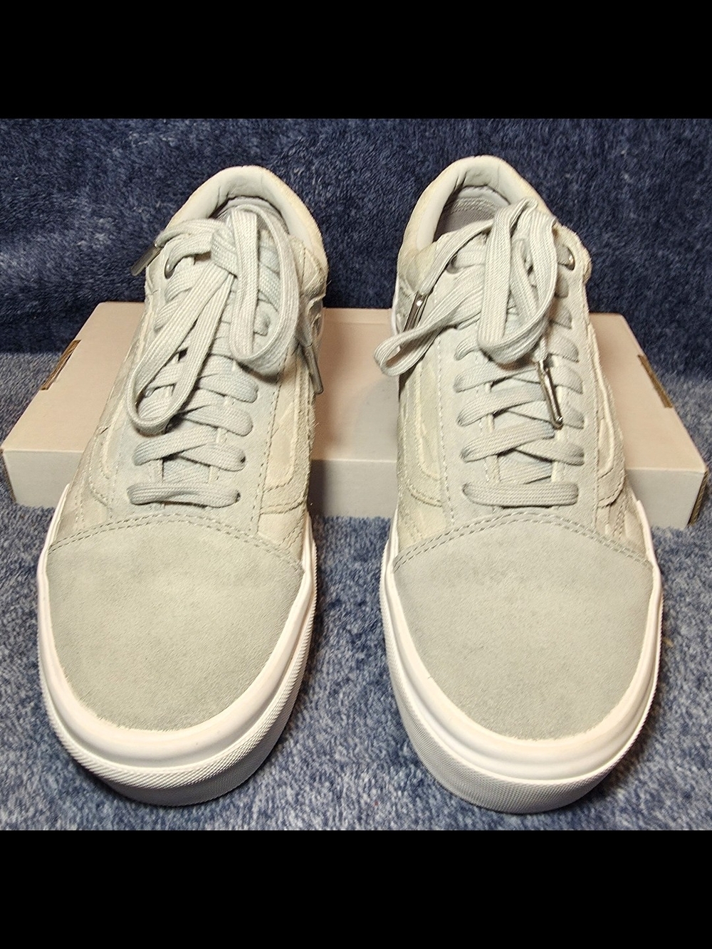 Vans Old Skool Stacked 'Embossed Checkerboard - High Rise' - Picture 3 of 7